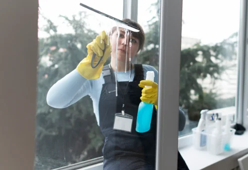Nettoyage de vitres intérieures et extérieures à Ymonville